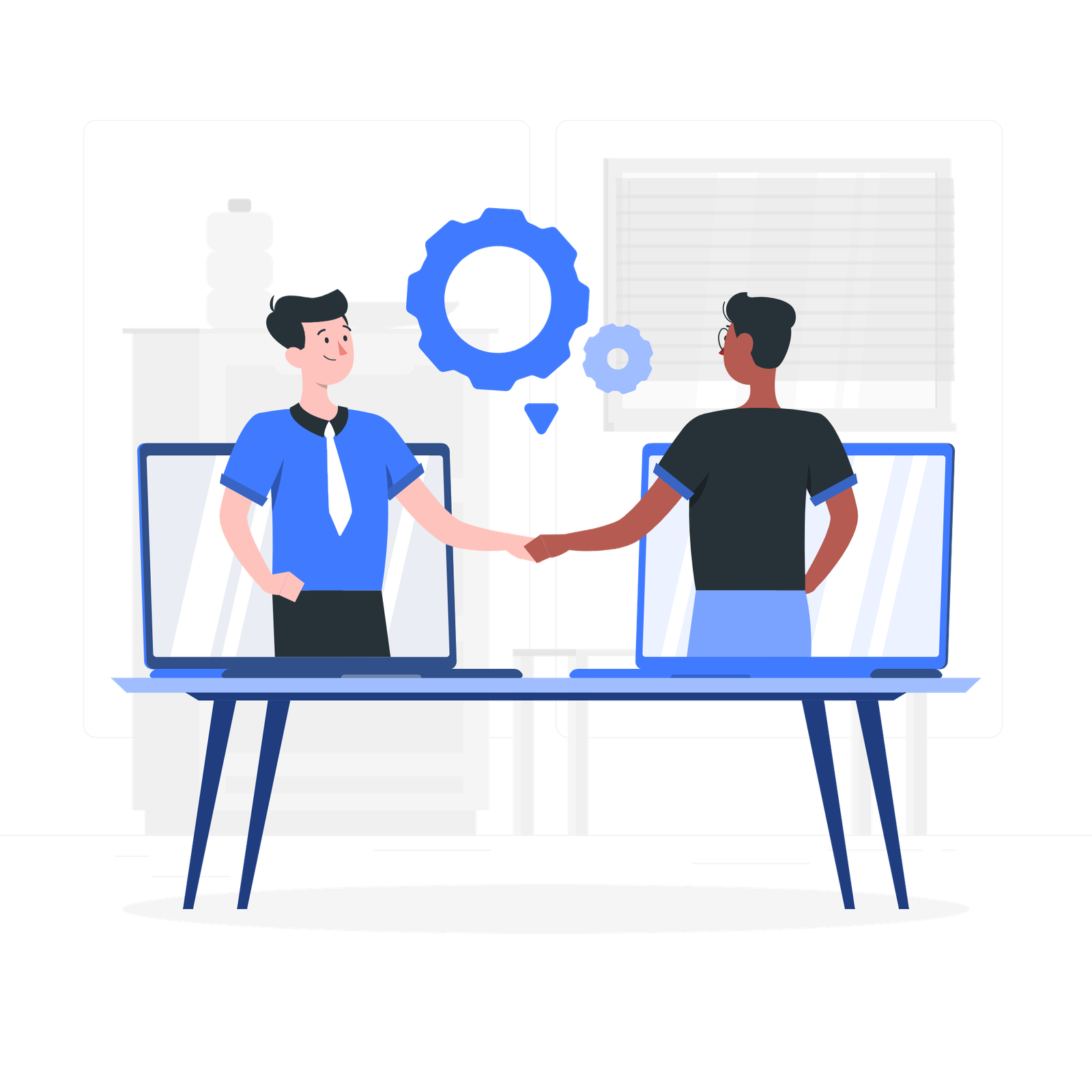 Lead Sharing Partnerships Illustration