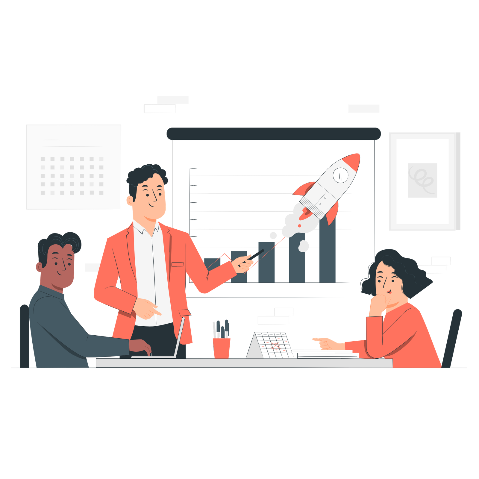 Affiliate Pitching Illustration