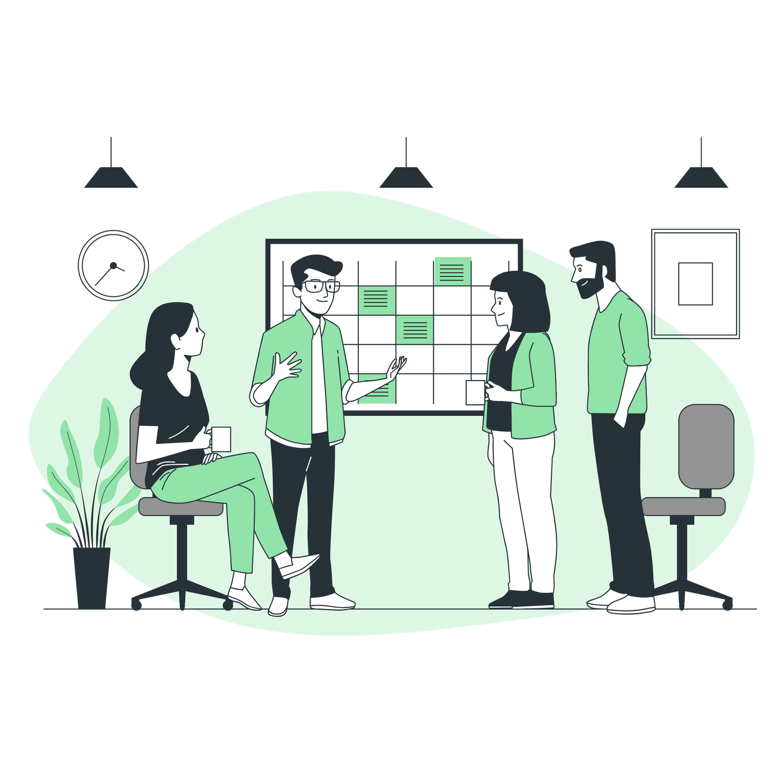 In-Person Appointments Storyset PNG