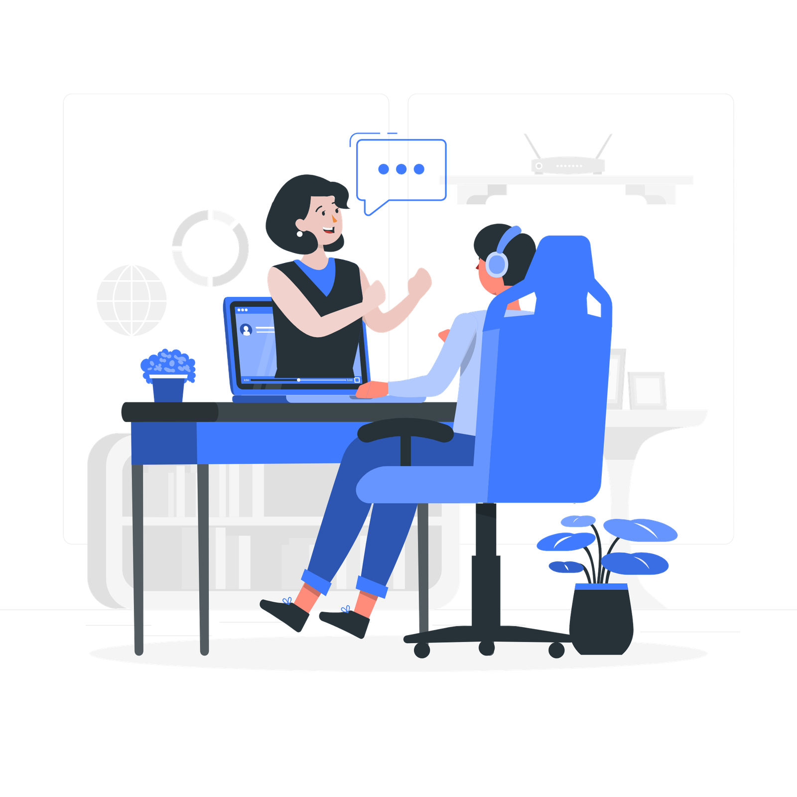 After Webinar Follow Up Illustration